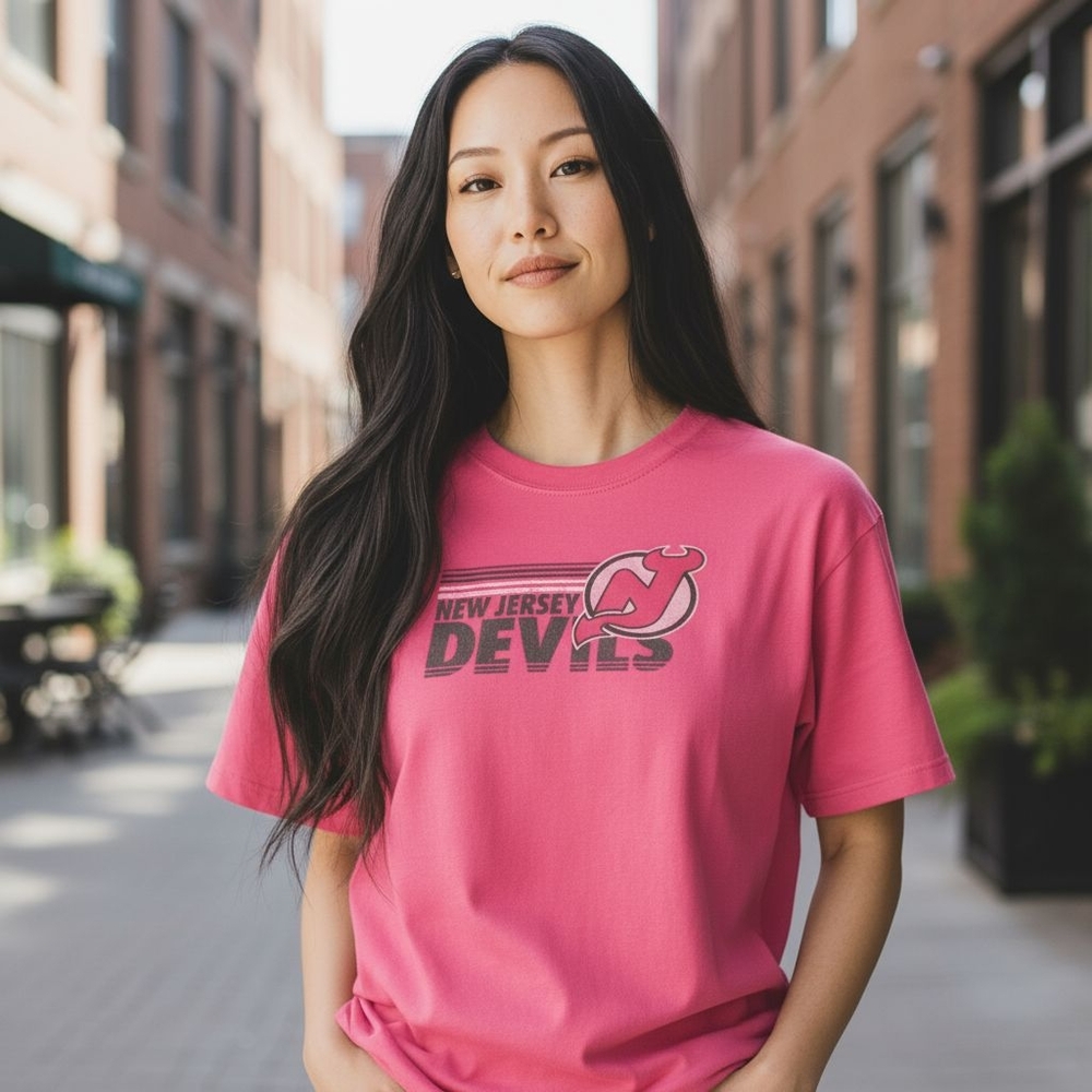 Mitchell and Ness New Jersey Devils Top